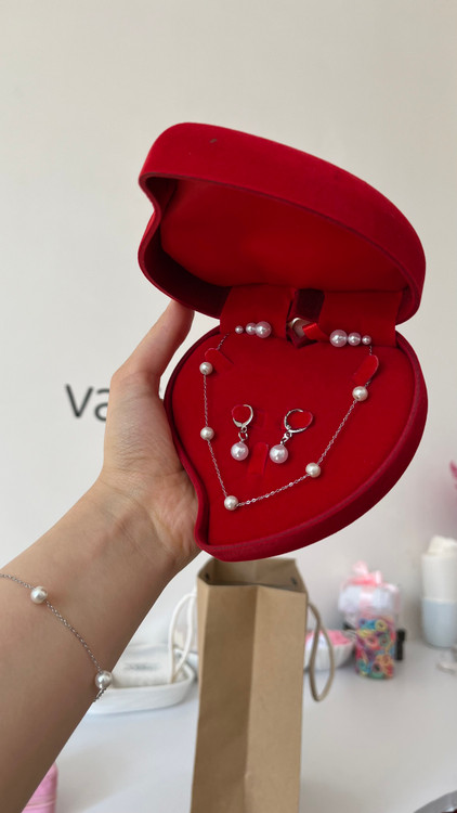 ست زنانه مدل مروارید