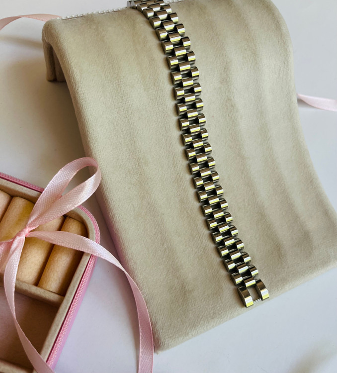 دستبند زنانه رولکس رنگ ثابت