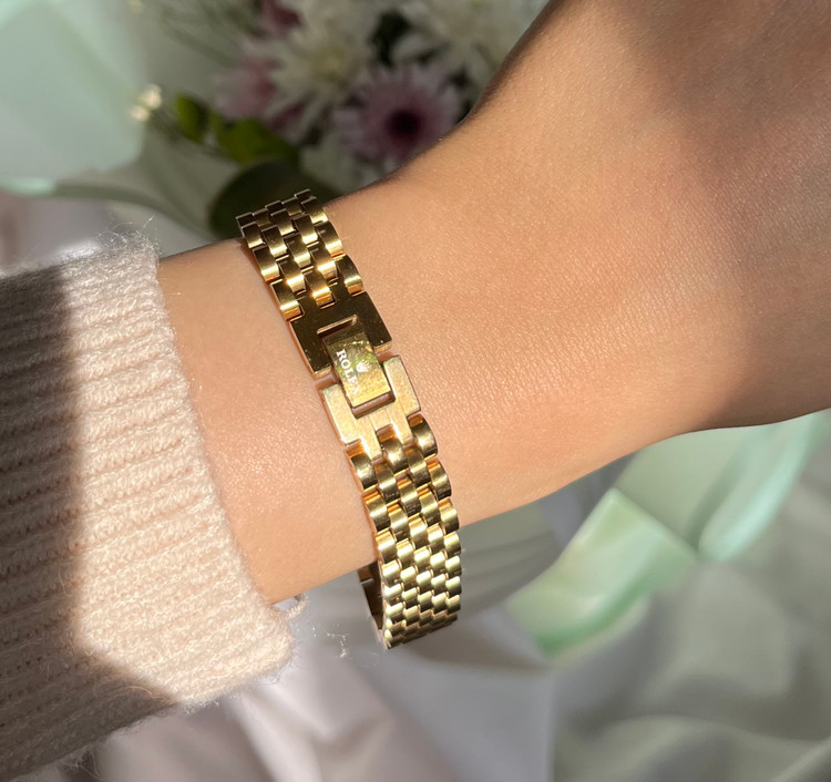 دستبند رولکس رنگ ثابت و ضدحساسیت (زنانه و مردانه)