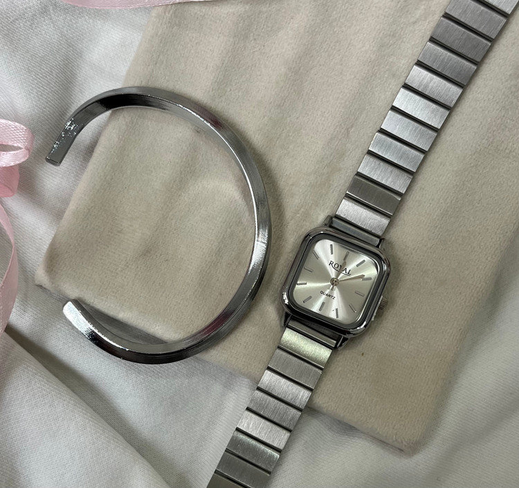 بنگل پیچی استیل رنگ ثابت مناسب برای بانوان و آقایان